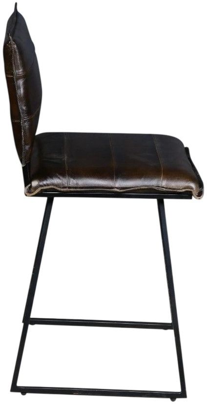 Porter International Designs Malin Black/Brown Swivel Counter Chair-2