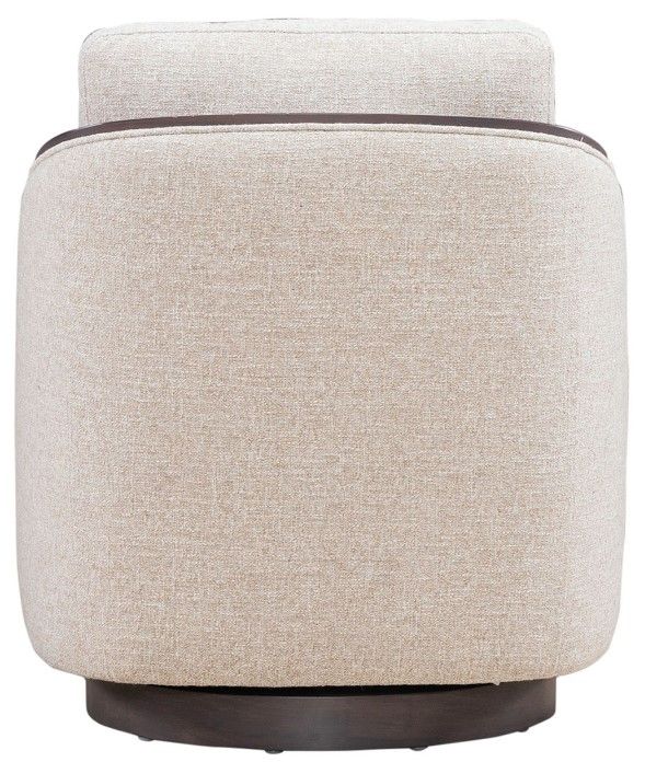 Liberty Furniture Nora Dark Brown/Nathan Ginger Swivel Accent Chair-4