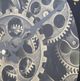 YHD Aged Golden/Black Wall Clock-3