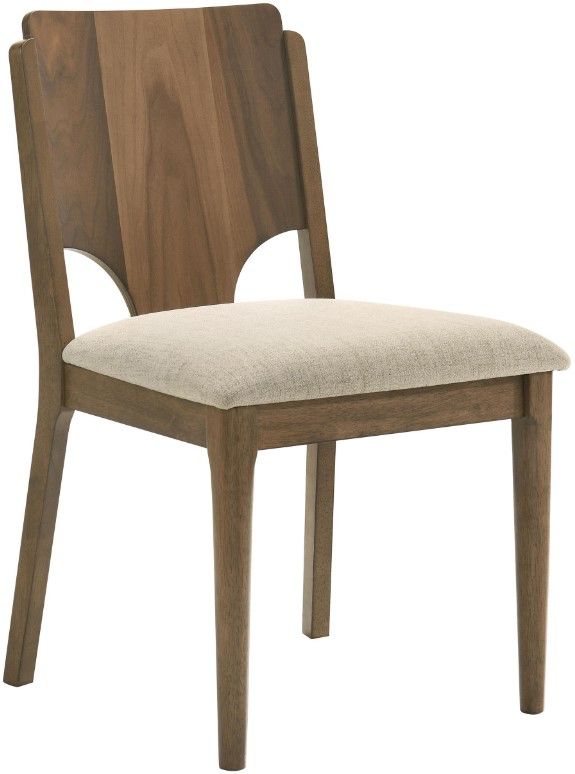 Coaster® Biltmore 7-Piece Beige/Walnut Dining Set-2