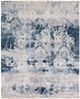 Feizy Brynn Blue and Silver 5'-6" X 8'-6" Rug-0