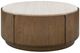 Uttermost® Tindall Provincial Round Travertine Coffee Table-0