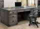 Handstone Saratoga Executive Desk with Pencil drawer with flip down front-0