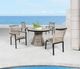 CabanaCoast® Customizable Cove Synthetic Fiber 32" Outdoor Round Dining Table-4