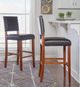 Linon Brook Black Bar Stool-1