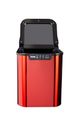 Danby® 12" 2 lb. Red Stainless Steel Counter Top Ice Maker-1
