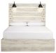 Signature Design by Ashley® Cambeck Whitewash Queen Panel Bed-2