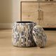 Uttermost® Arem Multi-Colored Upholstered Ottoman-2