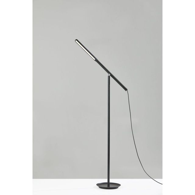 Adesso® ADS360 Gravity Black LED Floor Lamp-2