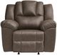 Signature Design by Ashley® Knoxlee Driftwood Manual Rocker Recliner-1