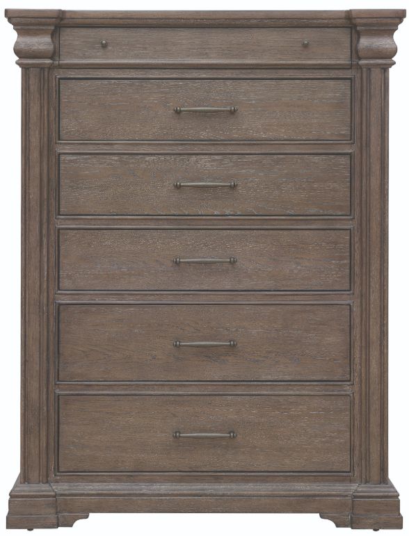 Pulaski™ Hickory Creek Natural Bark 6-Drawer Chest-1