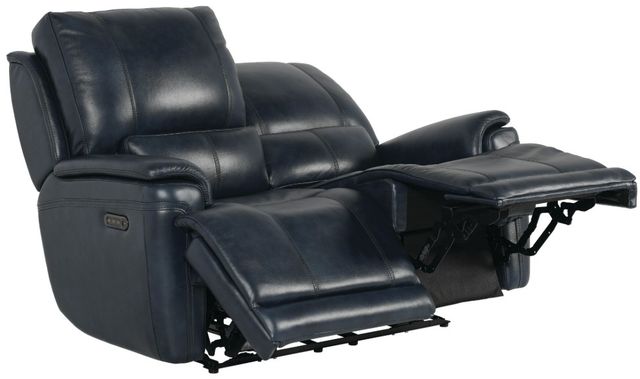 Bassett® Furniture Club Level Burlington Navy Power Reclining Loveseat-0