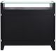 Stylecraft Dann Foley Lifestyle Black Drawer with Gold Glass Top-4
