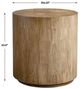 Uttermost® Nevis Oatmeal Side Table-1