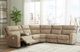 Signature Design by Ashley® Next-Gen DuraPella 6-Piece Sand L-Shape Power Reclining Sectional with Console-2