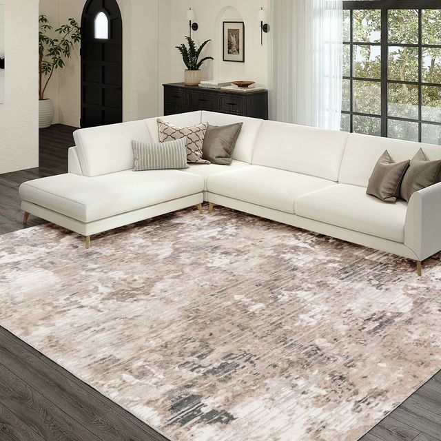 Dalyn™ Rug Company Rhodes Taupe 5'x8' Style 3 Area Rug-4