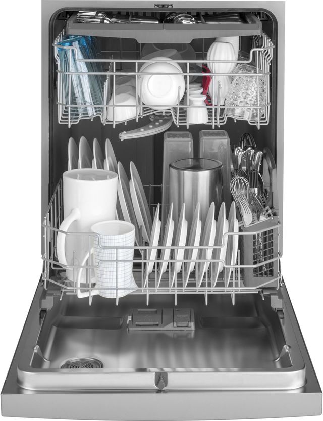 GE® 24" Stainless Steel Built In Dishwasher-2