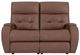 Flexsteel® Customizable Strait Power Reclining Loveseat with Power Headrest-4