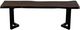 Porter International Designs Manzanita Midnight V Base Bench-1