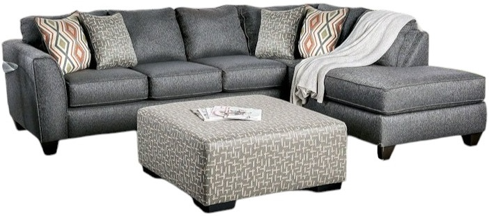 Carole court gray sectional discount
