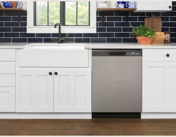GE 24" Stainless Steel Front Control Built In Dishwasher