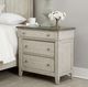 Liberty Furniture Ivy Hollow Dusty Taupe/Weathered Linen Bedside Chest with Charging Station-1
