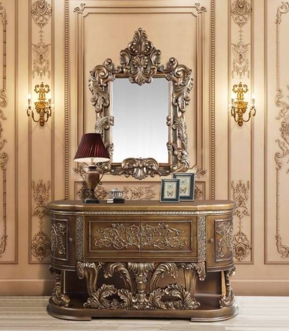 ACME Furniture Constantine Brown/Gold Server-1