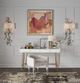 Universal Explore Home™ Love. Joy. Bliss.-Miranda Kerr Home Bubbly Champagne Vanity Chair-1