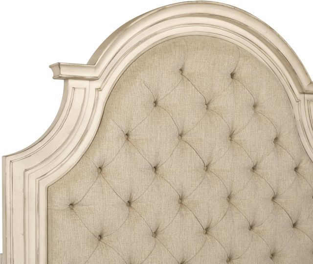 New Classic® Home Furnishings Anastasia Antique Bisque California King Upholstered Bed-2