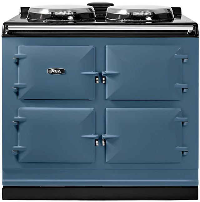 AGA™ Classic R7 100 39" Dartmouth Blue Pro Style Electric Range-0