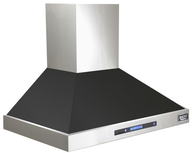 Kucht Professional 36" Black Wall Mounted Range Hood-0