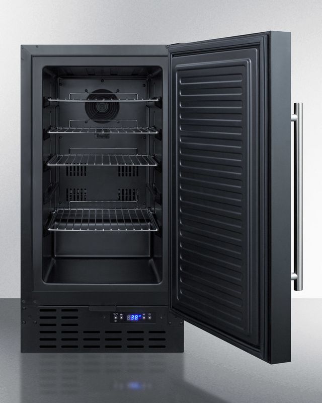 Summit® 2.7 Cu. Ft. Black Under the Counter Refrigerator-1