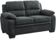 Homelegance® Holleman Dark Gray Loveseat-0