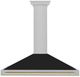 ZLINE Autograph Edition 48" Black Matte Wall Mounted Range Hood-0