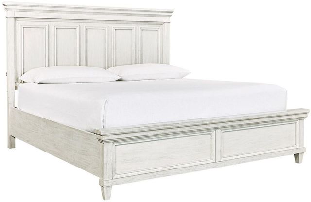 aspenhome® Caraway Aged Ivory California King Panel Bed-0
