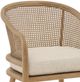 Dovetail Furniture Camile Beige/Natural Dining Chair-3