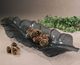 Uttermost® Smoke Dark Gray Leaf Tray-2