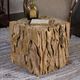 Uttermost® Teak Root Natural Bunching Cube-1