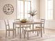 Signature Design by Ashley® Gesthaven 6-Piece Gray/Natural Dining Table Set-1