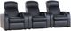 Coaster® Cyrus 3-Piece Black Home Theater Seating Set-0