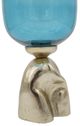 A & B Home Blue/Gold/White Vase-1