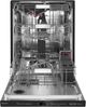 KitchenAid® 24" PrintShield™ Black Stainless Steel Built In Dishwasher-1