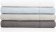 Malouf® Woven French Linen Smoke Split California King Sheet Set-1