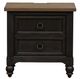 Liberty Furniture Americana Farmhouse Black Nightstand-2