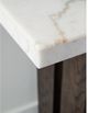 Signature Design by Ashley® Burkhaus White Sofa Table with Dark Brown Base-4