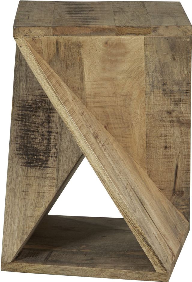 Signature Design by Ashley® Zalemont Distressed Brown Accent Table-2
