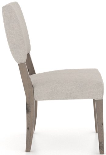 Canadel® Loft Weathered Grey Washed Upholstered Chair-2