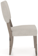Canadel® Loft Weathered Grey Washed Upholstered Chair-2