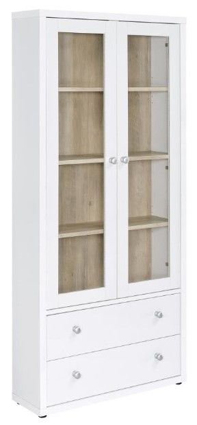 Coaster® Hawthorne White 2-Door Accent Cabinet-0