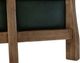 International Furniture Direct Roots Brown/Green Leather Sofa-5